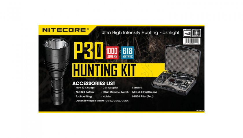 Nitecore P30 Zestaw myśliwski