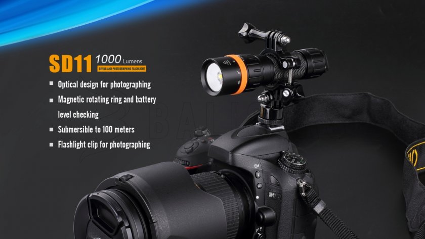Latarka nurkowa LED Fenix SD11