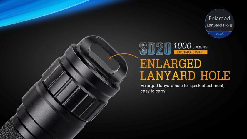 Latarka nurkowa LED Fenix SD20