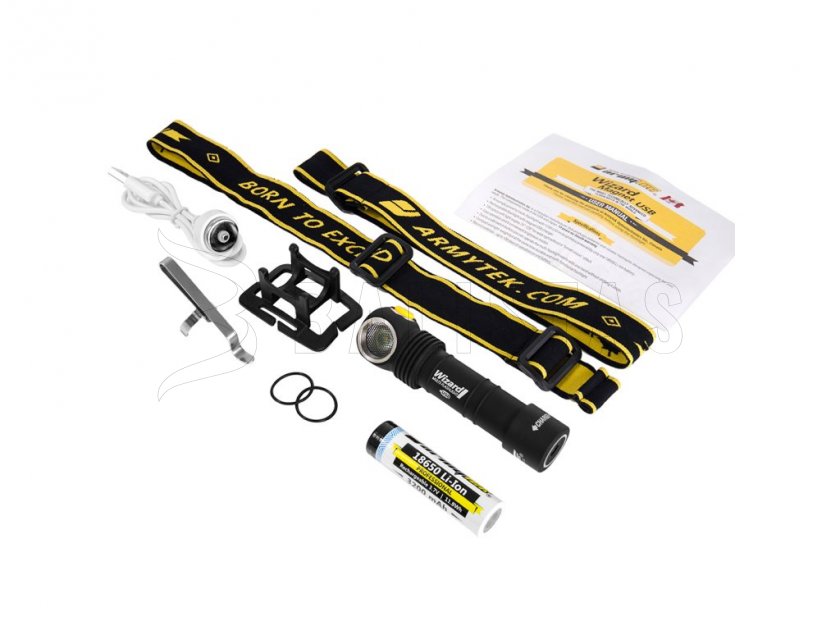 Multifunkcyjna latarka Armytek Wizard WR Magnet USB 6
