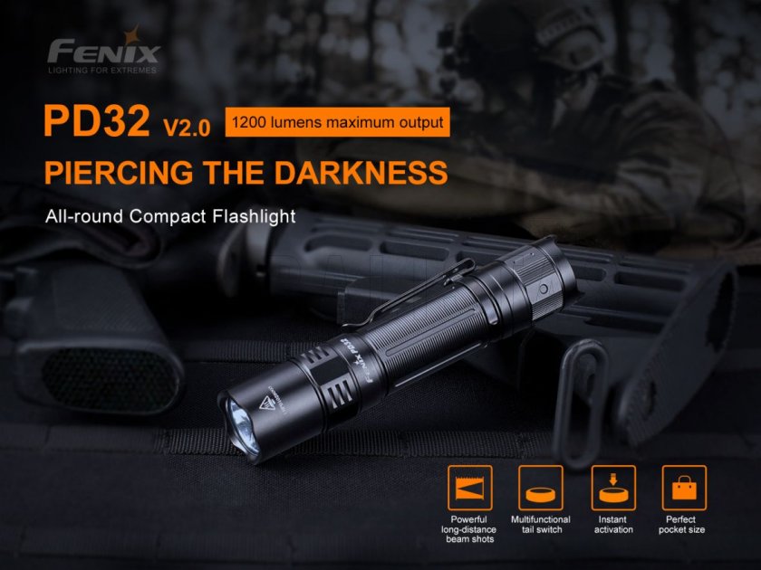 Latarka Fenix PD32 V2.0 2