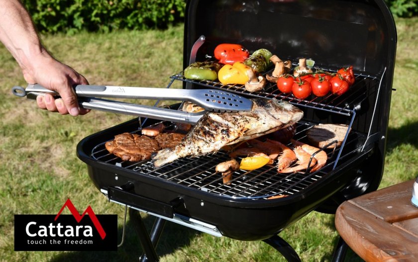 Szczypce do grillowania SHARK 45cm 6