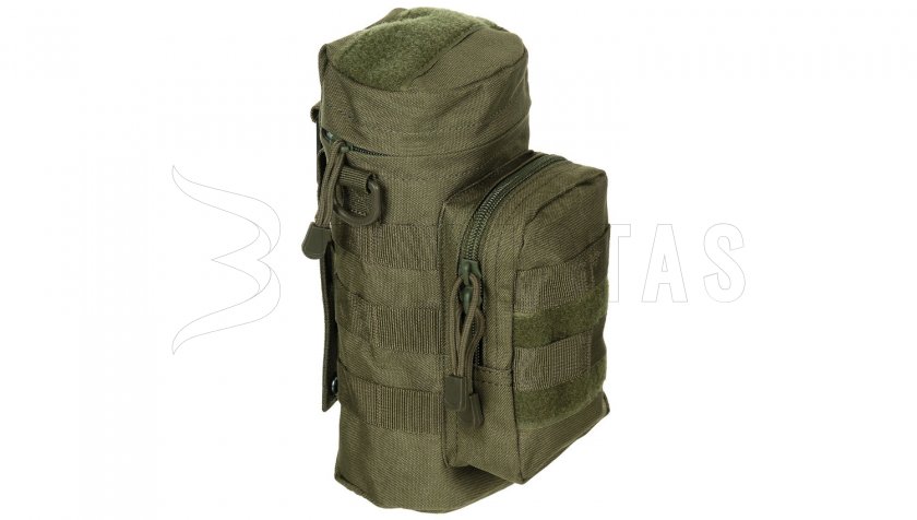 Kieszeń MOLLE owalna zielona 3