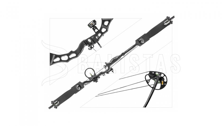 Łuk Poe Lang Predator III 35-65lb czarny 2