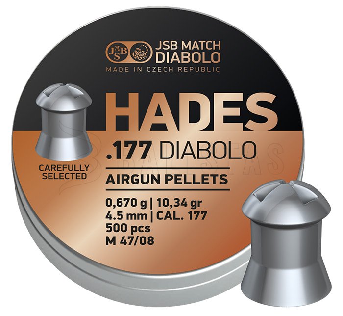 Diabolo JSB Hades 4,5mm 500 szt.