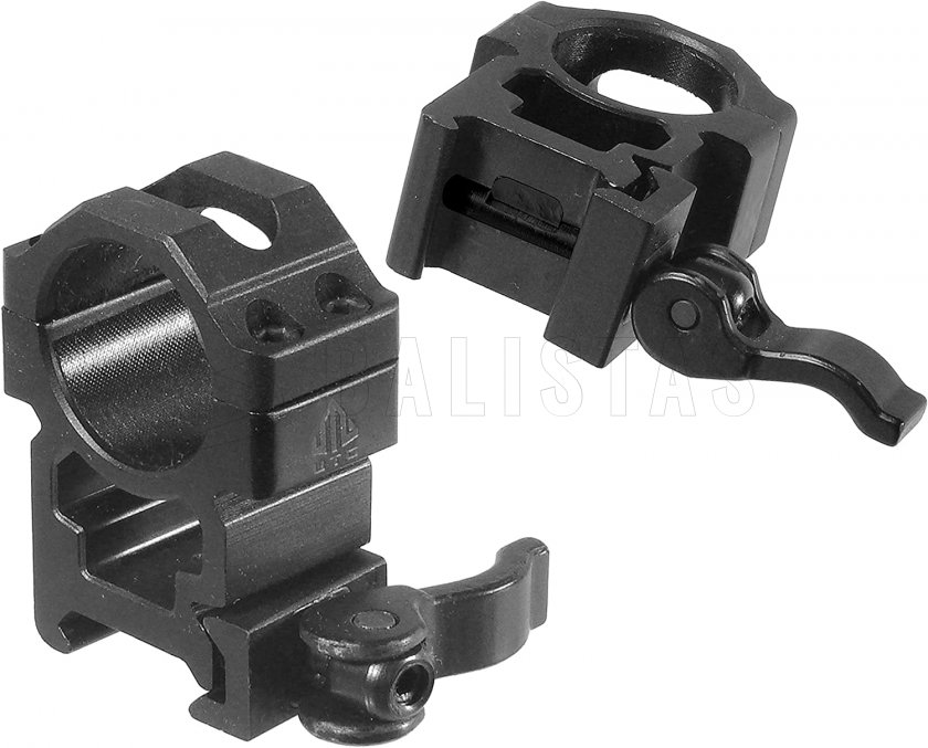 Montaż UTG Max Strength QD Lock 25,4mm/22mm wysoka 2