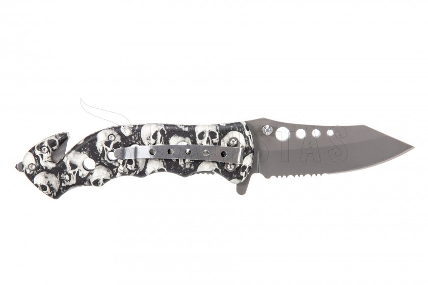 Nóż Kandar N483 Skull 2