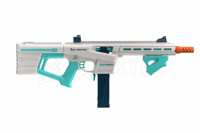 Karabin blasterowy Game Face Trion na piankowe naboje niebieski 2
