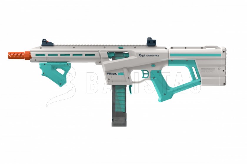 Karabin blasterowy Game Face Trion na piankowe naboje niebieski