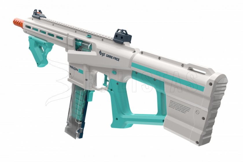 Karabin blasterowy Game Face Trion na piankowe naboje niebieski 6