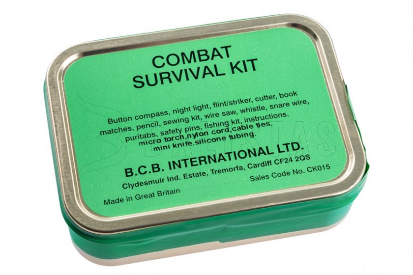 Krabička ostatniej szansy Combat Survival Kit, BCB