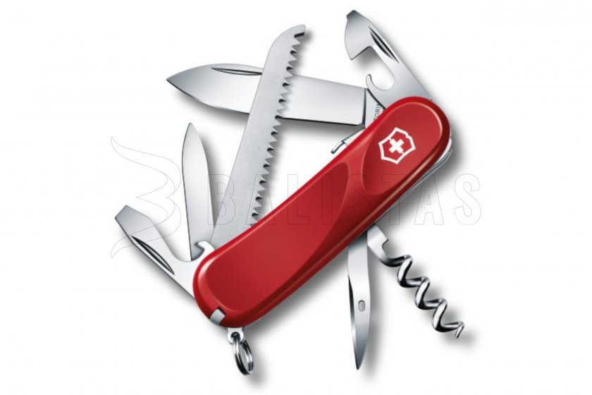 Wielofunkcyjny nóż kieszonkowy Victorinox Evolution S13 czerwony
