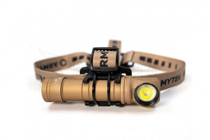 Latarka czołowa Armytek Wizard C2 Pro zimne światło Piaszczysta