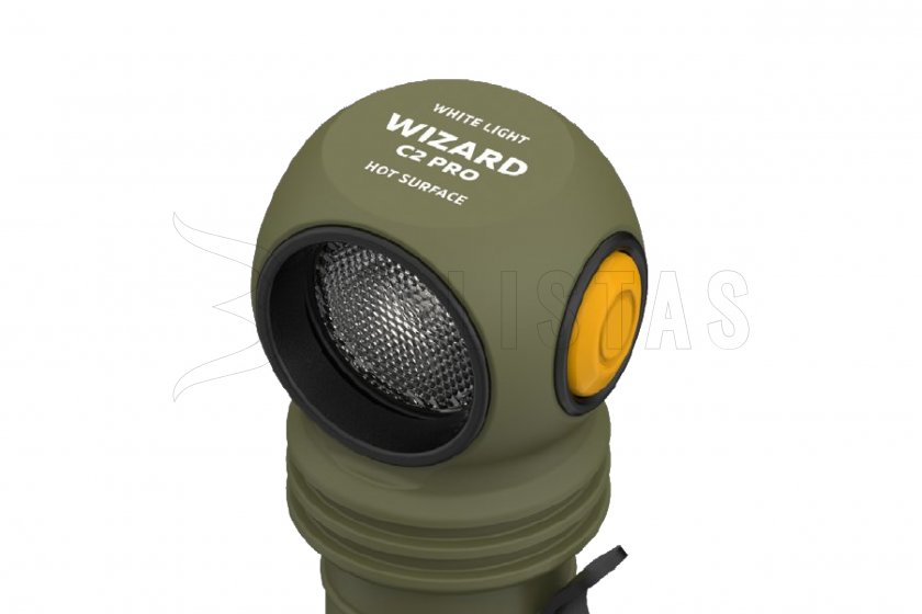 Latarka czołowa Armytek Wizard C2 Pro zimne światło Olive 4