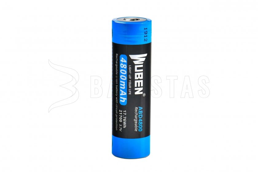 Bateria Wuben 21700 B Li-Ion 4800mAh