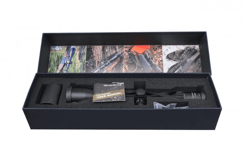 Luneta Vector Optics Continental x8 4-32x56 SFP Hunting Scope ED 9