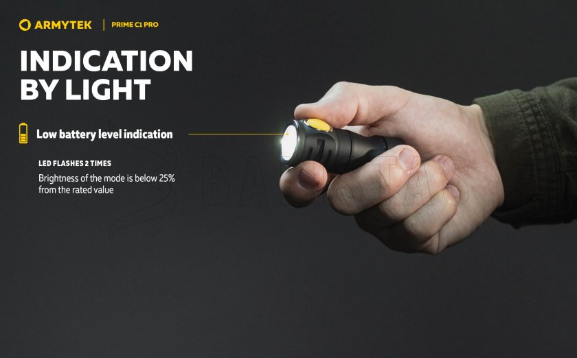 Latarka Armytek Prime C1 Pro zimne światło 10
