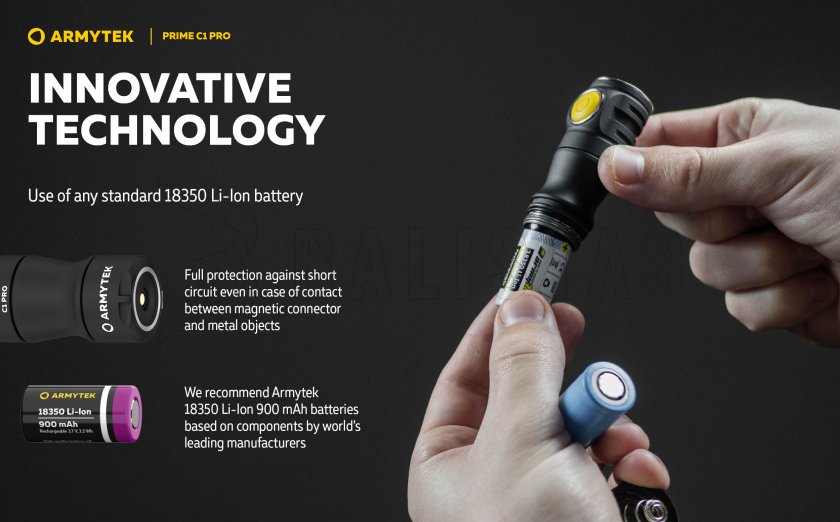 Latarka Armytek Prime C1 Pro zimne światło 12