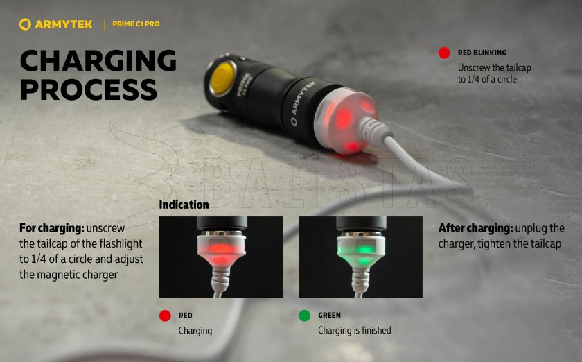 Latarka Armytek Prime C1 Pro zimne światło 14