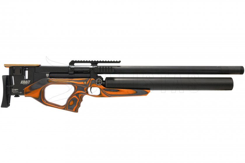 Wiatrówka AirMaks Krait WX Tube 5,5mm Orange Lamino 5