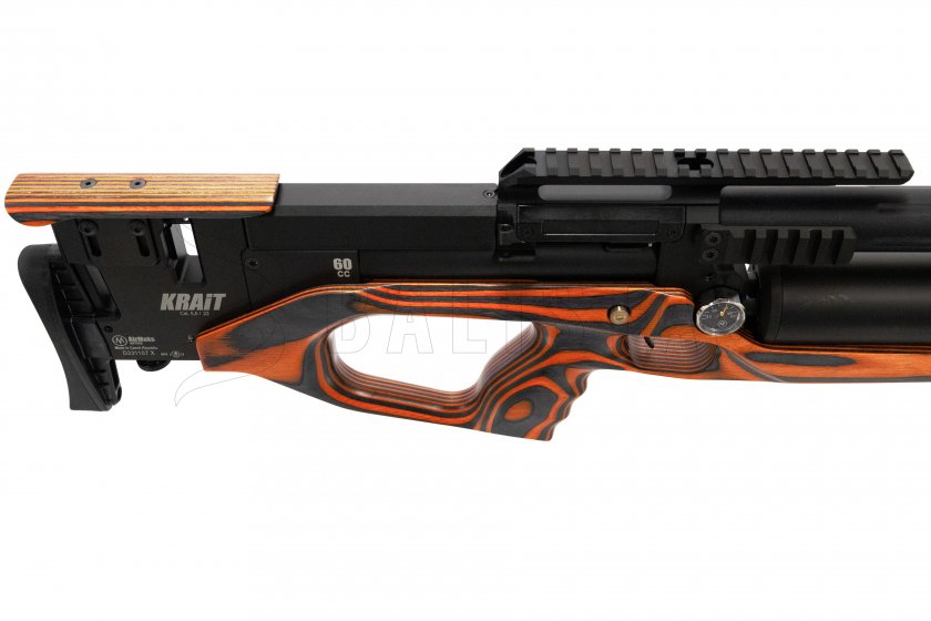 Wiatrówka AirMaks Krait WX Tube 5,5mm Orange Lamino 8