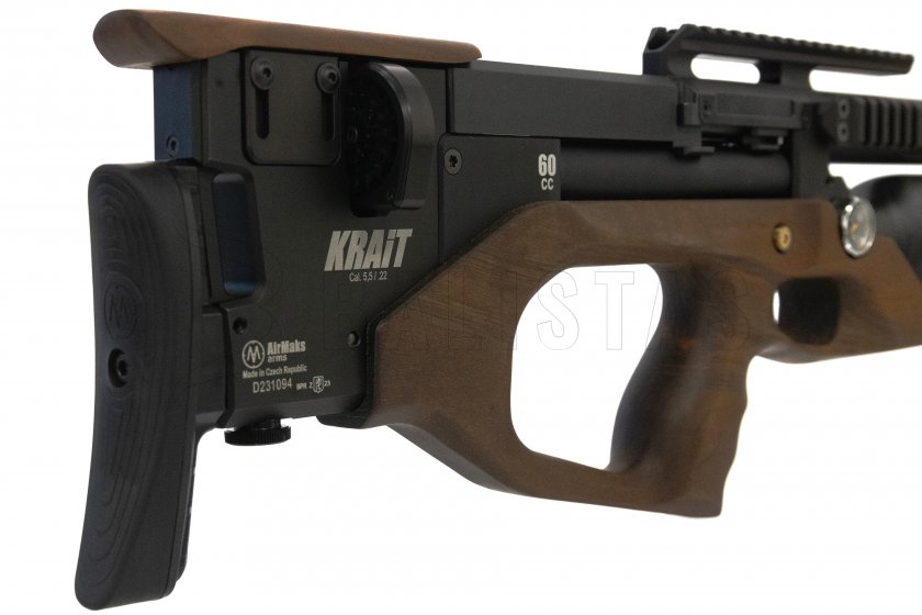 Wiatrówka AirMaks Krait WL 5,5mm Wood 5