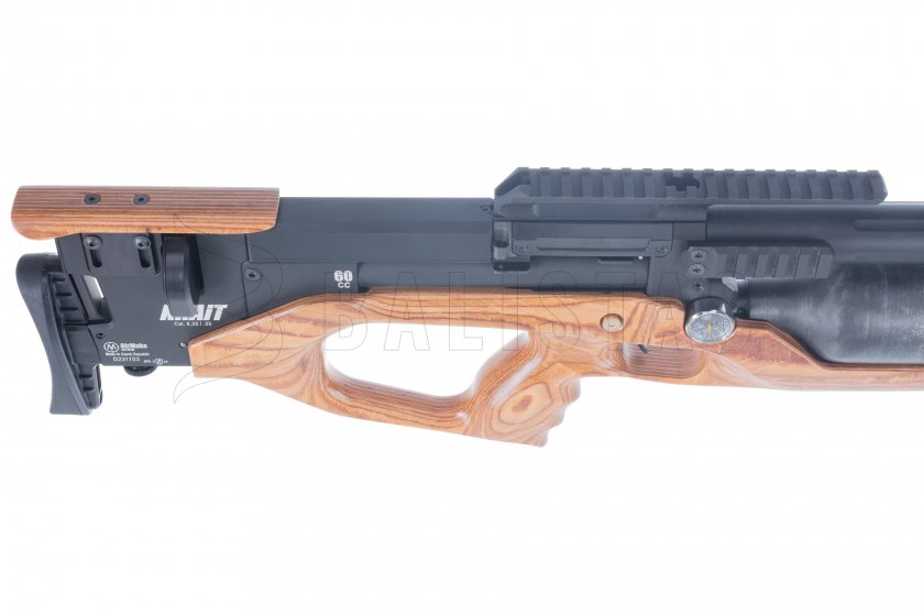 Wiatrówka AirMaks Krait WL 6,35mm Light Brown Lamino 8