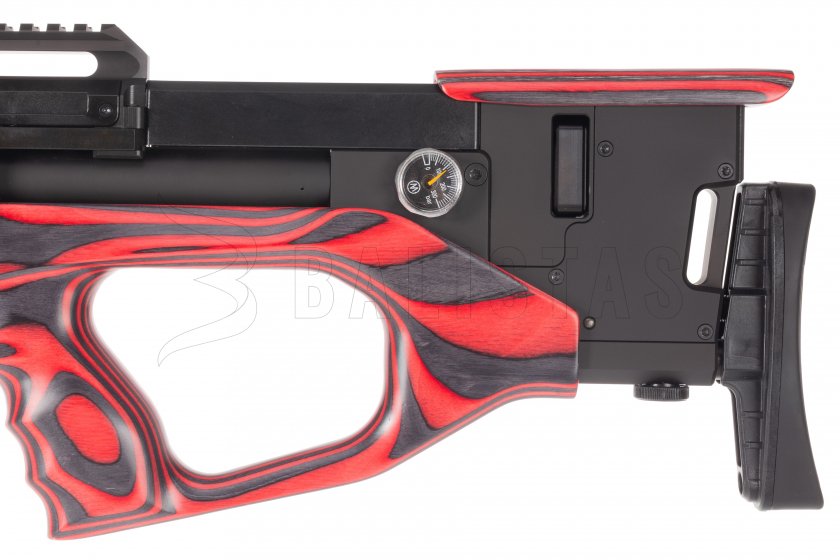Wiatrówka AirMaks Krait WX 6,35mm Red Lamino 2