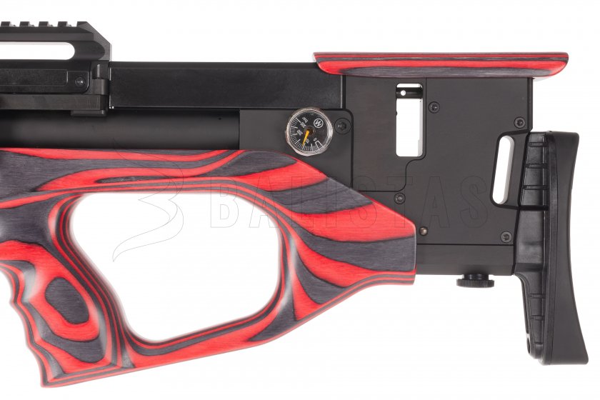 Wiatrówka AirMaks Krait WX Tube 6,35mm Red Lamino 2