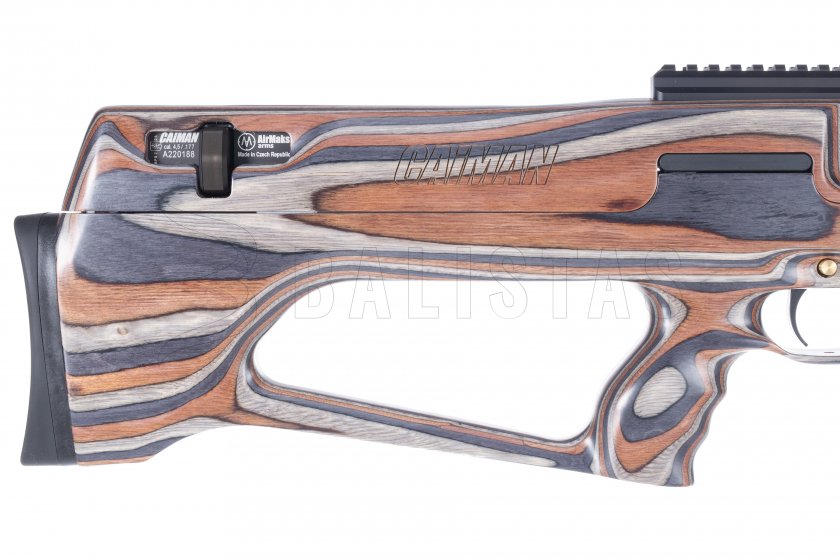 Wiatrówka AirMaks Caiman 4,5mm grey/brown lamino 6