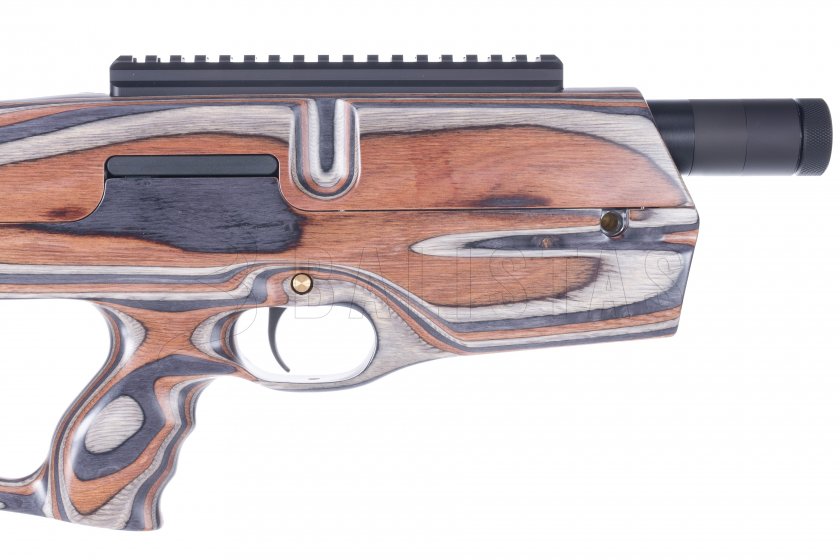 Wiatrówka AirMaks Caiman 4,5mm grey/brown lamino 7