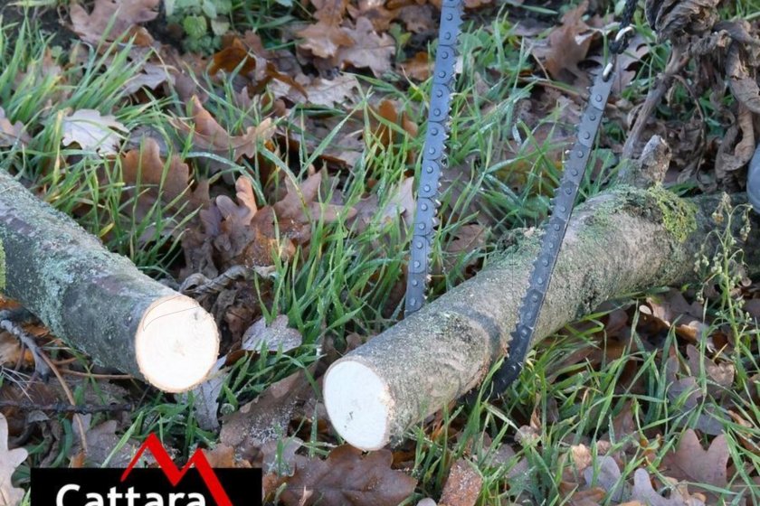 Piła łańcuchowa ręczna 100 cm 5