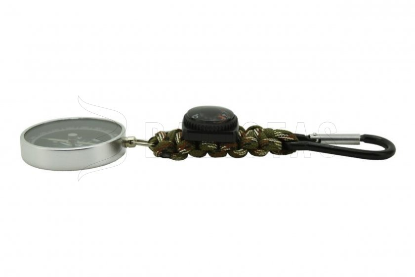 Brelok OUTDOOR z termometrem i kompasem 2