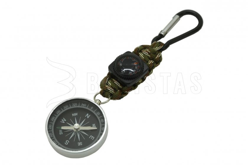 Brelok OUTDOOR z termometrem i kompasem