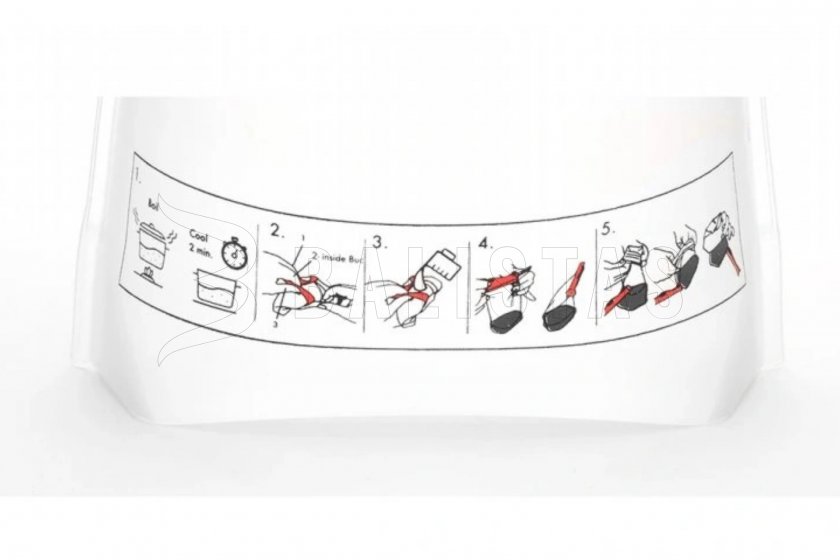 Składany worek CNOC Nutrition BUC Food Bag - 650 ml 6