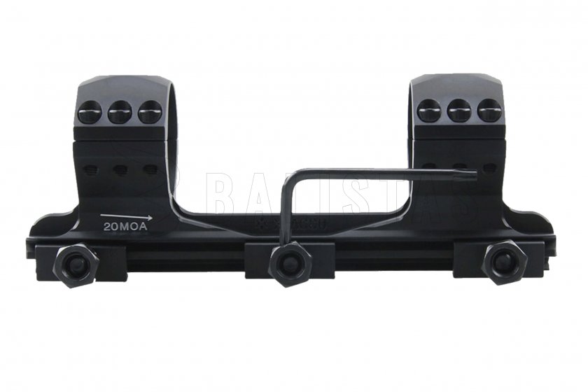 Montaż Vector Optics X-ACCU 20 MOA jednoczęściowy 22mm/30mm wysoka 3