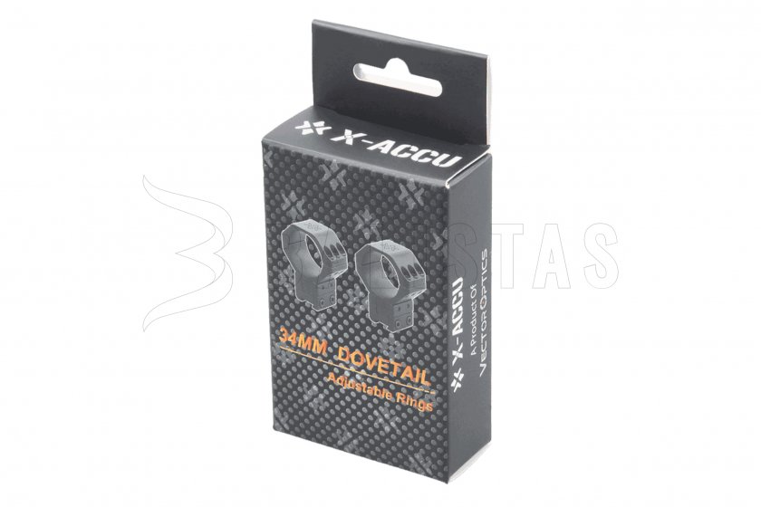 Montaż Vector Optics X-ACCU 11mm/34mm z regulacją wysokości 12