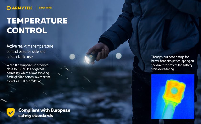 Wielofunkcyjna latarka Armytek Bear WRG 28