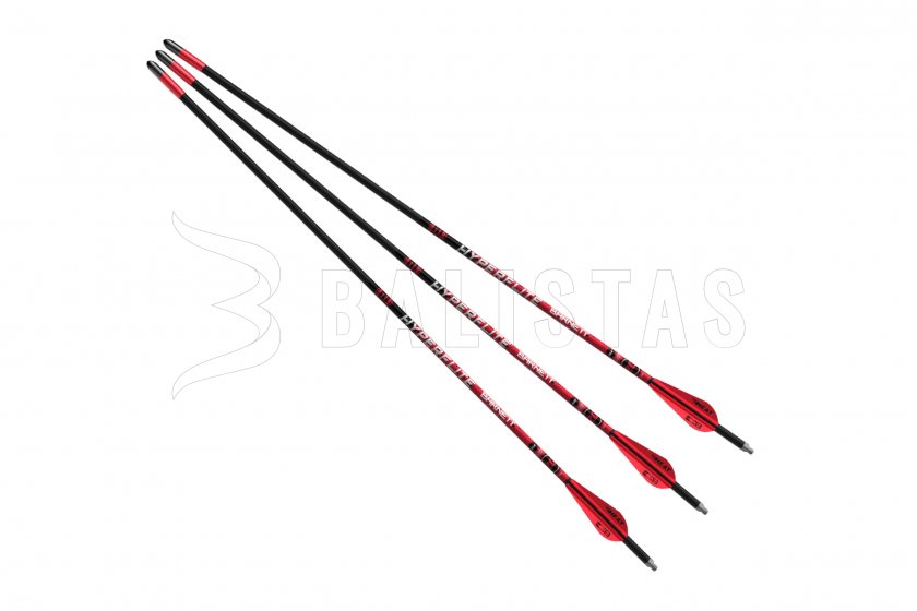 Zestaw strzał Barnett HyperFlite red/white 20" 3 szt.