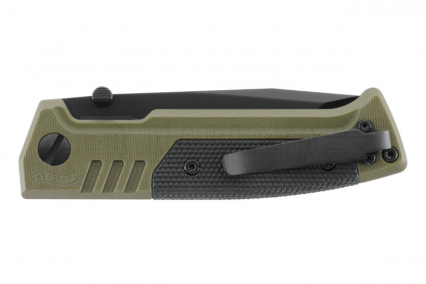 Nóż Walther PDP Tanto serrated OD green 4