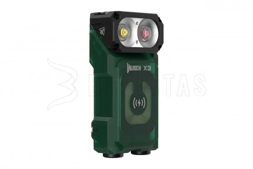 Latarka Wuben X3 zielona 2