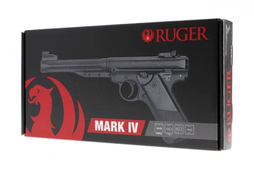 Pistolet pneumatyczny Ruger Mark IV silver 4,5mm 4