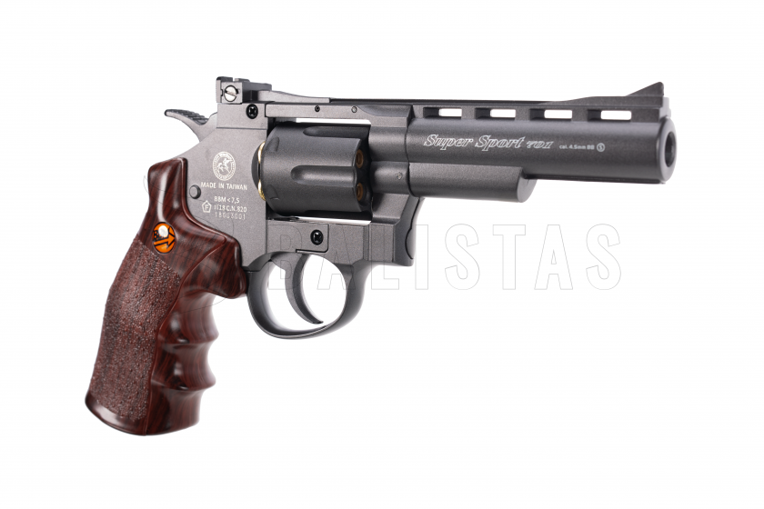 Rewolwer pneumatyczny Bruni Super Sport 701 czarny 4,5mm 3