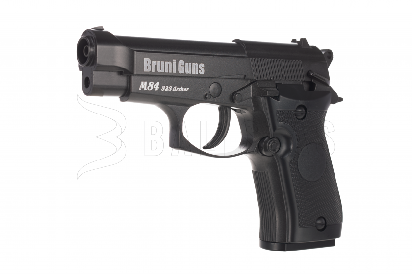 Pistolet pneumatyczny Bruni M84 323 Archer czarny 2