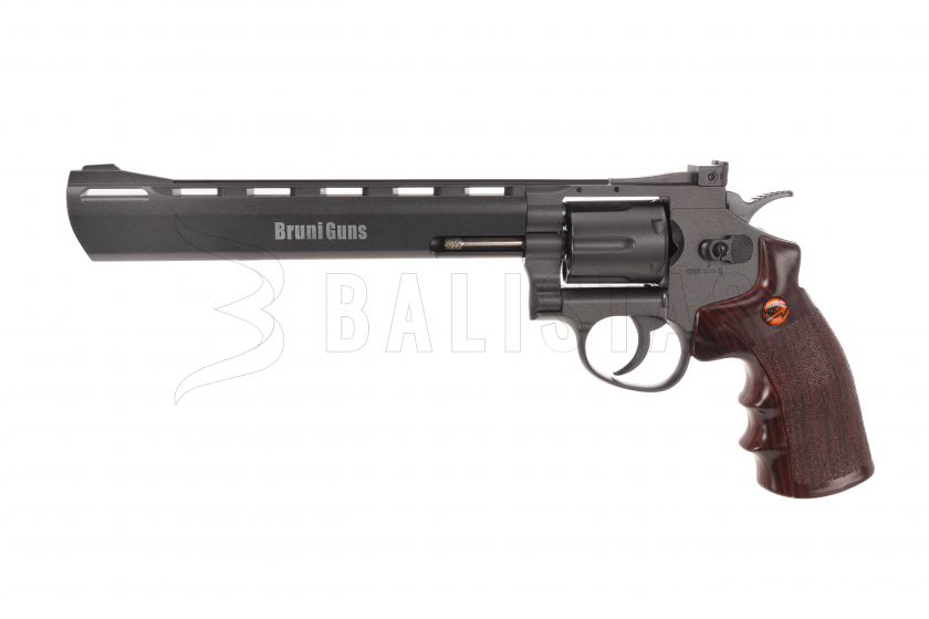 Wiatrówkowy rewolwer Bruni Super Sport 703 czarny 4,5mm