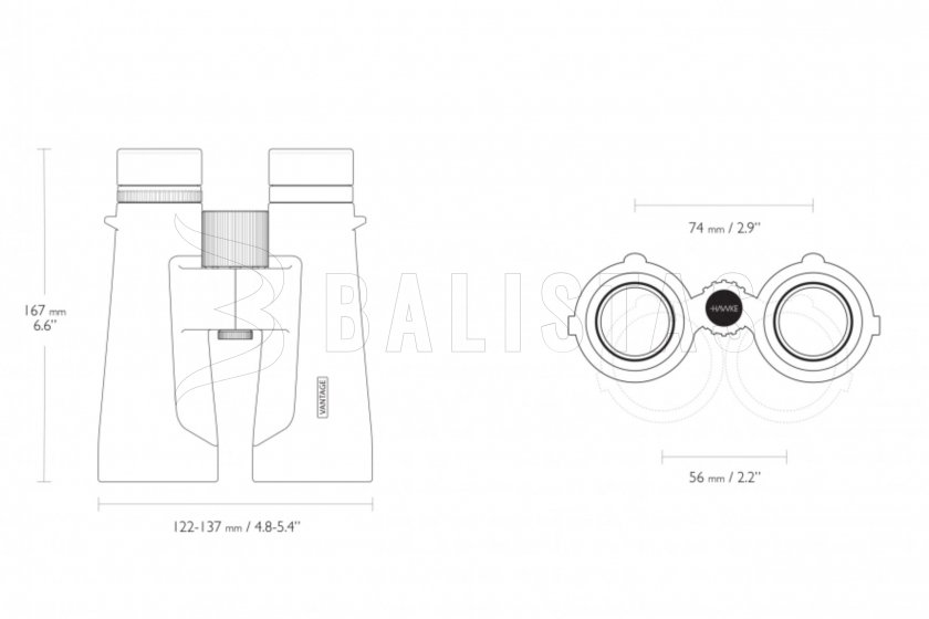 Lornetka Hawke Vantage 10x50 zielona 3