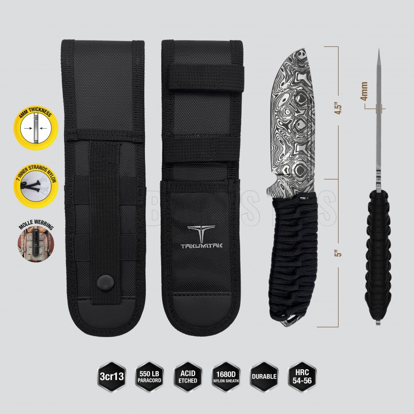 Nóż Takumitak Takumi TKF103BK-CS 9