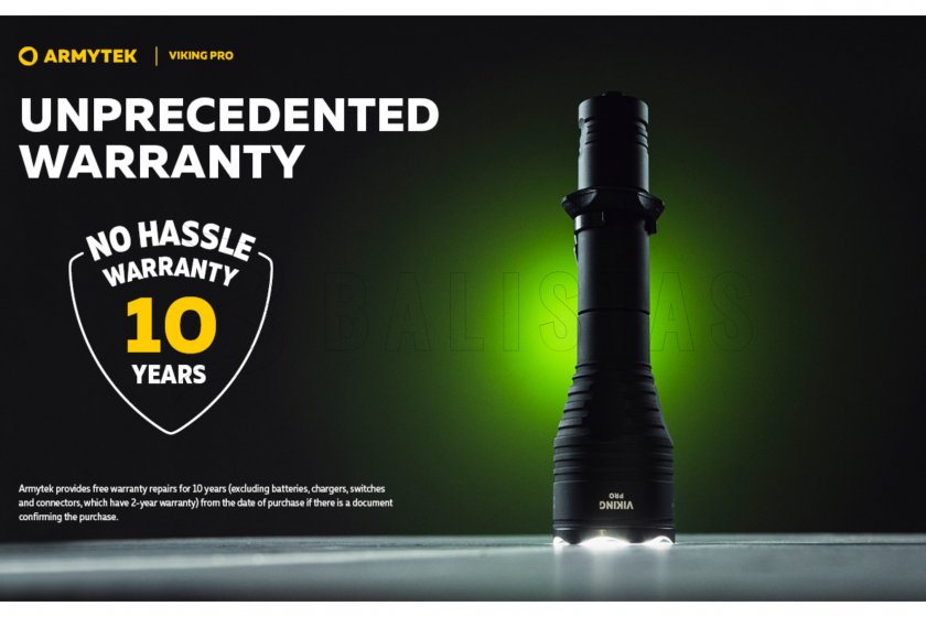 Latarka Armytek Viking PRO SET zimne światło 29