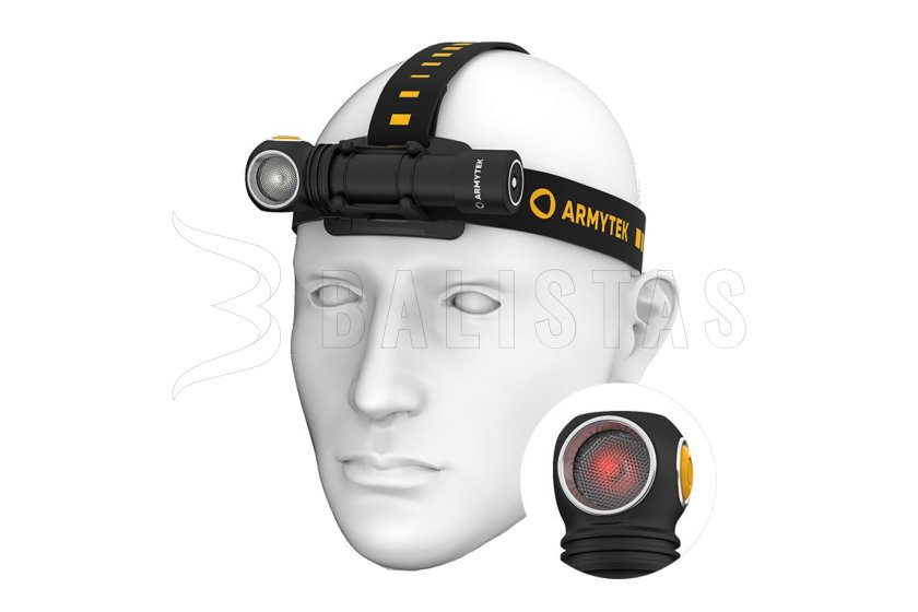 Multifunkcyjna latarka Armytek Wizard C2 WR USB białe/czerwone światło
