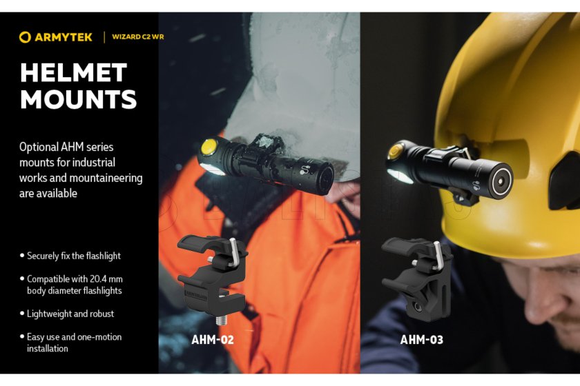 Multifunkcyjna latarka Armytek Wizard C2 WR USB białe/czerwone światło 21